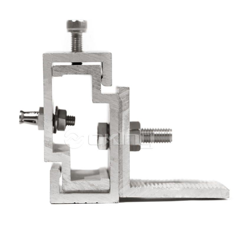 Aluminiumslegering M & C -beslag til stenfliser beklædningssystem